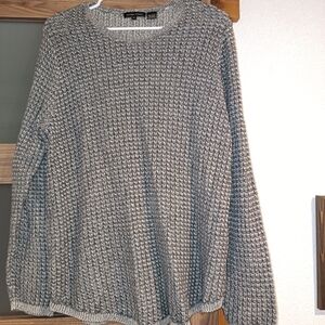Jeanne Pierre Black and White Knit Sweater